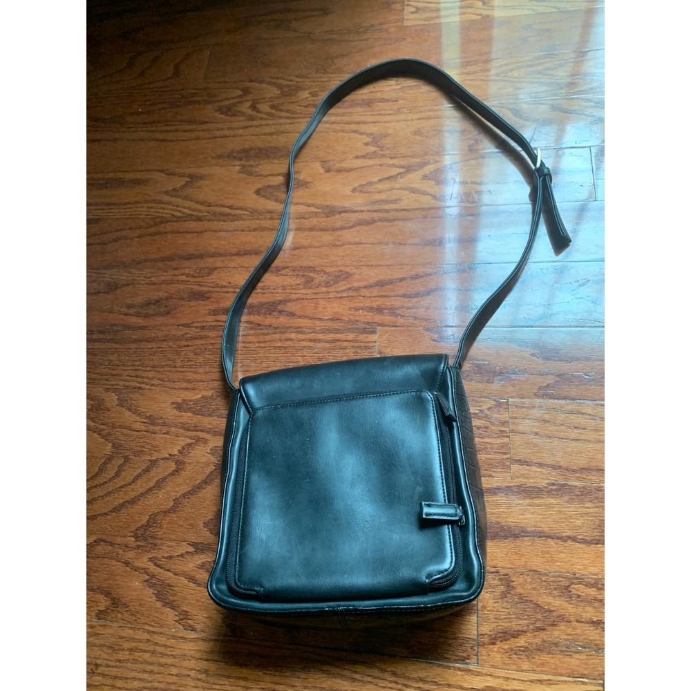 Vintage Black Crossbody Bag - Picture 2 of 3